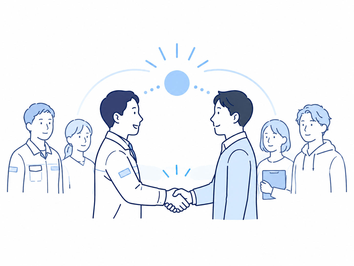 共感を生み良い人材を惹きつける採用支援のイメージ