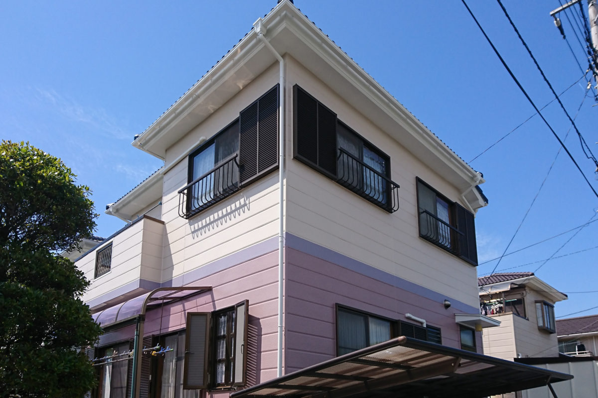 日本建築塗装職人の会,ヒノデリフォーム,施工事例