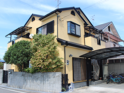 日本建築塗装職人の会,リハウス店ヤマナカ,施工事例